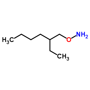 O-(2-乙基己基)羥胺結(jié)構(gòu)式_83670-47-7結(jié)構(gòu)式