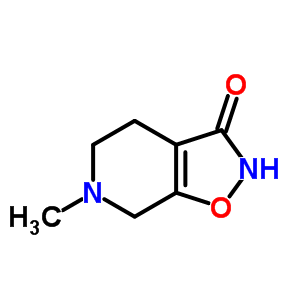 Isoxazolo[5,4-c]pyridin-3(2h)-one, 4,5,6,7-tetrahydro-6-methyl-(9ci) Structure,83912-99-6Structure