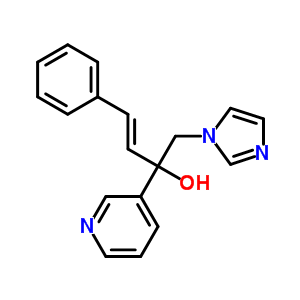 (3E)-1-(1H-咪唑-1-基)-4-苯基-2-吡啶-3-基-3-丁烯-2-醇結(jié)構(gòu)式_847670-64-8結(jié)構(gòu)式