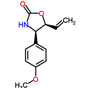 (4R,5s)-4-(4-methoxyphenyl)-5-vinyloxazolidin-2-oneStructure,854933-01-0Structure (4R,5s)-4-(4-methoxyphenyl)-5-vinyloxazolidin-2-one Structure,854933-01-0Structure