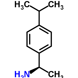 Benzenemethanamine,a-methyl-4-(1-methylethyl)-, (aR)-Structure,856762-66-8Structure Benzenemethanamine,a-methyl-4-(1-methylethyl)-, (aR)- Structure,856762-66-8Structure