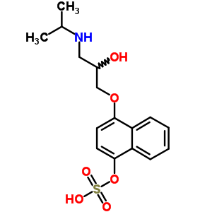 (+/-)-4Hydroxy propranolol sulfateStructure,87075-33-0Structure (+/-)-4Hydroxy propranolol sulfate Structure,87075-33-0Structure