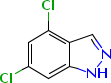 4,6-Dichloro-1h-indazoleStructure,885519-58-4Structure 4,6-Dichloro-1h-indazole Structure,885519-58-4Structure