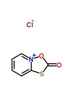 1-噁-2-氧代-3-硫雜中氮茚氯鹽結構式_89025-51-4結構式