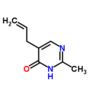 4-Pyrimidinol, 5-allyl-2-methyl-(7ci)Structure,90006-94-3Structure 4-Pyrimidinol, 5-allyl-2-methyl-(7ci) Structure,90006-94-3Structure