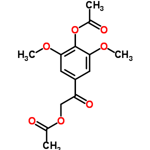 2-(乙?；趸?-1-[4-(乙?；趸?-3,5-二甲氧基苯基]-乙酮結構式_90426-23-6結構式