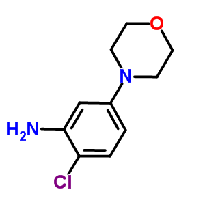 2-Chloro-5-morpholinobenzenamineStructure,915921-20-9Structure 2-Chloro-5-morpholinobenzenamine Structure,915921-20-9Structure