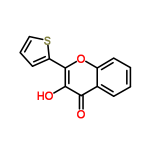 4H-1-benzopyran-4-one,3-hydroxy-2-(2-thienyl)-Structure,91805-20-8Structure 4H-1-benzopyran-4-one,3-hydroxy-2-(2-thienyl)- Structure,91805-20-8Structure
