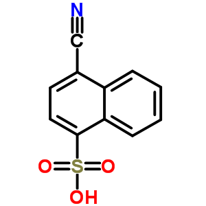 4-Cyanonaphthalene-1-sulfonic acidStructure,93113-63-4Structure 4-Cyanonaphthalene-1-sulfonic acid Structure,93113-63-4Structure