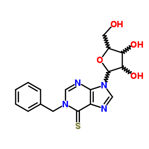 Inosine,1-(phenylmethyl)-6-thio-(9ci)Structure,93650-60-3Structure Inosine,1-(phenylmethyl)-6-thio-(9ci) Structure,93650-60-3Structure